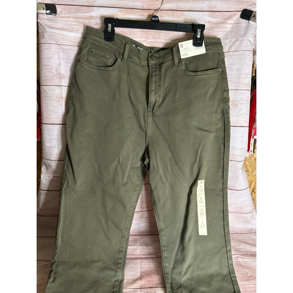 Ana ladies hunter green jeans